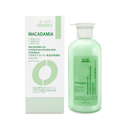 マカダミアオイル保湿栄養補給シャンプー(500ml)
